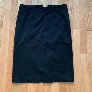 GAP black pencil skirt